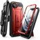 SUPCASE for iPhone 17e16e Case with Screen Protector Unicorn Beetle Pro Builtin Stand BeltClip MilitaryGrade Protection Full Body Phone Case for iPhone 17e16e 61 inch Ruddy