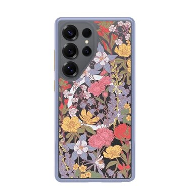 OtterBox Samsung Galaxy S25 Ultra Symmetry Series Clear Magnet Case Wildflower