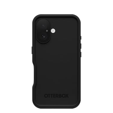 OtterBox iPhone 16 FR Series Waterproof Case with MagSafe Designed by LifeProof Black Waterproof iPhone Case up to 2 Meters IP68 Phone Case for SwimmingSnorkeling