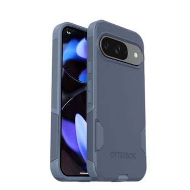 OtterBox Google Pixel 9 Pixel 9 Pro Only Commuter Series Case Baby Blue Jeans Blue Slim Tough PocketFriendly with Port Protection NonRetail Packaging