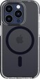 Tech21 Evo Crystal iPhone 15 Pro Case Copmatible with MagSafe Superior Impact Protection Casewith 15X Military Standard Rating Blue Titanium
