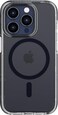Tech21 Evo Crystal iPhone 15 Pro Case Copmatible with MagSafe Superior Impact Protection Casewith 15X Military Standard Rating Blue Titanium