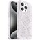 OtterBox Core Series for MagSafe for iPhone 15 Pro Sprinkles White Sleek Rubber Design Smooth Finish Camera Bumpers and Protective Screen Lip UltraThin Sleek iPhone Case