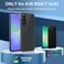 Hllhunkhe for Samsung Galaxy A37 A36 5G Phone Case with Builtin Screen Protector Waterproof Case Rugged Full Body Underwater Dustproof Shockproof Drop Proof Protective Cover for Samsung A37 A36 5G Bla