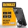 DEWALT 360 Rotatable Magnetic Ring for iPhone 16 Pro Max Case Heavy Duty Drop Protection Fit for MagSafe wStand Ring Holder Shockproof Nanobubbles for iPhone 16 Pro Max Phone Case Ostand Black