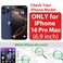 SPORTLINK for iPhone 16 Pro Max Case IP68 Waterproof Military Protective Full Body Heavy Duty Shockproof 360 Sealed Dustproof with Camera Screen Protector Cover for i Phone 16 Pro Max 69 Blue