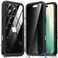 ANTSHARE for iPhone 16 Pro Max Case Waterproof Anti Spy Privacy Screen Protector for iPhone 16 Pro Max IP68 Under Water Heavy Duty FullBody Shockproof Phone Case Black