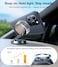TORRAS 360 Magnetic Stand for iPhone 16 Pro Max Case Fit for MagSafe MilitaryGrade Protection Translucent Slim Case for iPhone 16 Pro Max Obsidian Black Ostand O3 Fitness Series