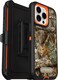 OtterBox iPhone 15 Pro Max Only Defender Series Case Realtree Blaze Edge Camo Screenless Rugged Durable with Port Protection Holster Clip Includes NonRetail Packaging