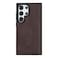 Venito Lucca for Samsung Galaxy S25 Ultra Case Handcrafted Full Grain Leather DropImpact Protection Slim Fit Phone Case 69 Inches Coffee Brown