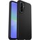 OtterBox Samsung Galaxy A36 5G React Series Case Black UltraThin PocketFriendly Raised Edges Protect Camera Screen Wireless Charging Compatible Single Unit Ships in Polybag