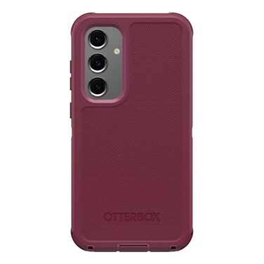 OtterBox Samsung Galaxy S24 FE Only Defender Series Case Foxberry Pink Case Only Rugged Durable with Port Protection Microbial Defense Protection