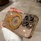 QSIETSPY Magnetic Case for iPhone 15 Pro Max with Invisible Stand Military Drop ProtectionCompatible with MagSafe Full Camera Protection Clear Soft TPU for iPhone 15 ProMax Case 67 InchesGold