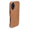 Dockem Genuine Leather Case V2 for iPhone 16 with Full Camera Control Cutout Compatible with MagSafe MSGL Light Brown