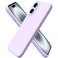 ORNARTO Compatible with iPhone 16 Case 61 Slim Liquid Silicone 3 Layers Full Covered Soft Gel Rubber Shockproof Phone Case Protective Cover with AntiScratch Microfiber LiningPastel Lilac