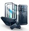 Dexnor for Samsung Galaxy A165G Phone Case 2 Front Frame Builtin Magnetic Slide Camera Cover Kickstand Heavy Duty Protection Shockproof Case with Screen Protector 67 inch Navy Blue