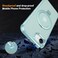 CHAOFEnG Magnetic Compatible with iPhone 17E 16E Case with Stand Military Grade Drop TestedCompatible with Magnet Ring Translucent Slim Hard Back Soft Edge Teal Green