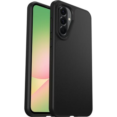 OtterBox Samsung Galaxy A56 5G React Series Case Black UltraThin PocketFriendly Raised Edges Protect Camera Screen Wireless Charging Compatible