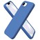 ORNARTO Compatible with iPhone 17e Case and for iPhone 16e Case 61 Liquid Silicone 3 Layers Full Covered Soft Gel Rubber Shockproof Cover Protective Phone Cases for 16e 17eBlue
