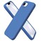 ORNARTO Compatible with iPhone 17e Case and for iPhone 16e Case 61 Liquid Silicone 3 Layers Full Covered Soft Gel Rubber Shockproof Cover Protective Phone Cases for 16e 17eBlue