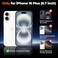 zapica Magnetic for iPhone 16 Plus Case Compatible with MagSafe Military Grade Drop Protection Translucent Matte Shockproof AntiScratch Phone Cover Black