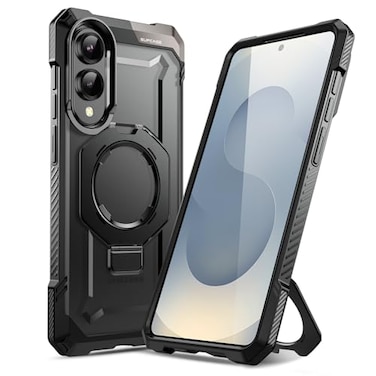 SUPCASE for Samsung Galaxy S25 Edge Case with Stand Unicorn Beetle Grip Compatible with MagSafe MilitaryGrade Protection Heavy Duty Magnetic Phone Case for Galaxy S25 Edge 67 Black