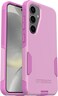 OtterBox Samsung Galaxy S25 Only Commuter Series Case Run Wildflower Pink Slim Tough PocketFriendly with Port Protection NonRetail Packaging