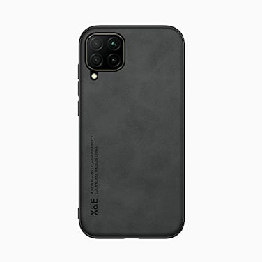 Kepuch Silklike Case for Samsung Galaxy A22 4GM32 4G Cover Bumper Builtin Metal Plate for Samsung Galaxy A22 4GM32 4G Black