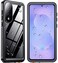 SPIDERCASE Only for Samsung Galaxy S25 Edge Case Waterproof Builtin Screen Camera Lens ProtectorIP68 Military Grade Shockproof Full Protection Only for S25 Edge 67 BlackClear