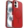 OtterBox iPhone 16 Only Symmetry Clear Series Case Cherry Tomato Firecracker Snaps to MagSafe UltraSleek Raised Edges Protect Camera Screen NonRetail Packaging