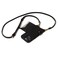 Bandolier Mila Crossbody Wallet Phone Case MagSafe Compatible for iPhone 15 Pro Max 100 Genuine Pebble Leather Adjustable Removable Strap Black with Gold Hardware