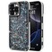 Lafunda for iPhone 16 Pro Max Case Glitter Luxury Shiny Bling Sparkly Bumper Cover with Crystal Diamonds for Women Girls Soft Slim Shockproof Protective Phone Case for iPhone 16 Pro Max 69 Black