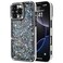 Lafunda for iPhone 16 Pro Max Case Glitter Luxury Shiny Bling Sparkly Bumper Cover with Crystal Diamonds for Women Girls Soft Slim Shockproof Protective Phone Case for iPhone 16 Pro Max 69 Black