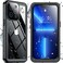 SPIDERCASE Only Designed for iPhone 13 Pro Max Case Waterproof Builtin Lens Screen Protector Full Heavy Duty Protection 12FT Military Shockproof Dustproof AntiScratched Phone CaseBlack
