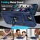 Janmitta Case for iPhone 17e iPhone 16e Phone Cover Built in Slide Camera Lens CoverScreen ProtectorHeavy Duty Shockproof Full Body PhoneCase with Finger Ring Holder KickstandBlue