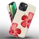 ilikediy for iPhone 1314 Case Compatible with Magsafe Pattern Design for Women Girls Hybrid 2 Layer Hard Shell Silicone Protective Magnetic CoverC Tropical Hibiscus Flower