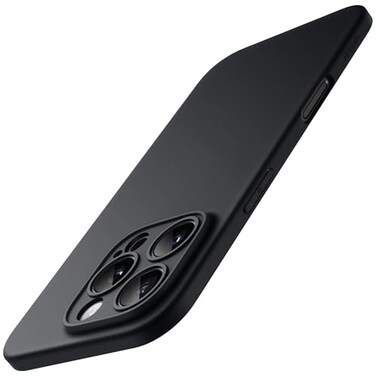 JETech Slim Case for iPhone 16 Pro Max 69Inch with Camera Lens Full Protection UltraThin Lightweight Matte Finish Minimalist Protective Phone Cover Black Titanium