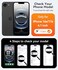 CANSHN Magnetic for iPhone 17e 16e Case Upgraded Full Camera Protection Compatible with Magsafe Translucent Matte Shockproof Protective Phone Case for iPhone 17e 16e Ultramarine