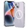 toushion 3 in 1 for iPhone 14 Case Clear with MagSafe Not Yellowing Screen Protector1 Camera Lens Protector1 MilitaryGrade Protection for iPhone 14 Phone Case 61 inch Clear