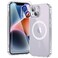 toushion 3 in 1 for iPhone 14 Case Clear with MagSafe Not Yellowing Screen Protector1 Camera Lens Protector1 MilitaryGrade Protection for iPhone 14 Phone Case 61 inch Clear