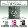 CAPRARO for iPhone 16 Pro Max Case for Women Girls Upgraded Full Camera Protection Compatible with MagSafe Cute Wave Translucent Matte Phone Case for iPhone 16 Pro Max Deep Green