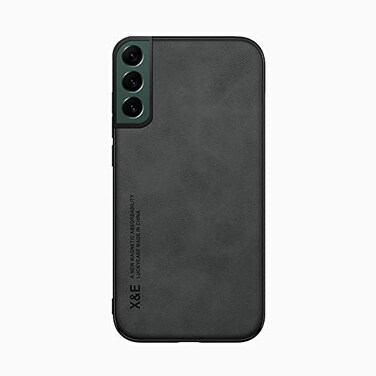 Kepuch Silklike Case for Samsung Galaxy S21 FE 5G Cover Bumper Builtin Metal Plate for Samsung Galaxy S21 FE 5G Black