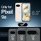JETech Case for Google Pixel 9a 63Inch 2025 NonYellowing Shockproof Bumper Protective Phone Cover AntiScratch Hard PC Back Clear