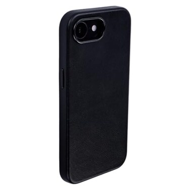 Dockem Genuine Leather Case for iPhone 17e iPhone 16e Compatible with MagSafe MSGL Black