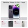 Yeddabox for iPhone 14 Pro Case Cute Striped Phone Case Soft TPU Slim Shockproof Phone Cover for Women Girls Blue and White