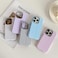 Longlayss Compatible with iPhone 15 Pro Max Case Cute Aesthetic Striped Phone Case for Women Girl Shockproof Slim TPU and Hard PC Protective Cover Pink