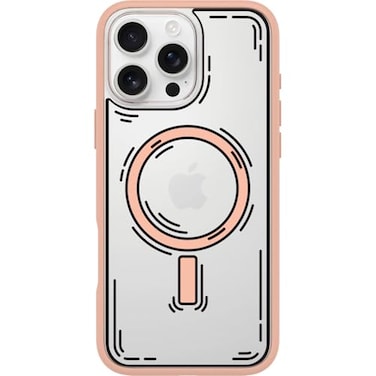 OtterBox iPhone 16 Pro Max Symmetry Series Clear Case Doodle Cover UltraThin Sleek iPhone Case SketchStyle Design