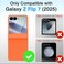 STORMTAL for Samsung Galaxy Z Flip 7 Case with Hinge Protection Cover Screen Protector NonSlip Texture Scratch Resistant Shockproof Rugged Slim Fit Phone Cover for Galaxy Z Flip 7 2025 Orange
