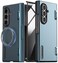 VRS DESIGN Terra Guard Modern for Galaxy Z Fold 7 2025 Magnetic Phone Case with Builtin Screen Protector Rugged Dual Layer Protection SpringLoaded Hinge Cover Ice Blue