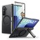 i-Blason iBlason for Samsung Galaxy Z Fold 7 Case 9H Tempered Glass Screen Protector MagSafe Compatible Hinge Protection Kickstand FullBody Protective Magnetic Phone Case for Z Fold 7 Frost Black